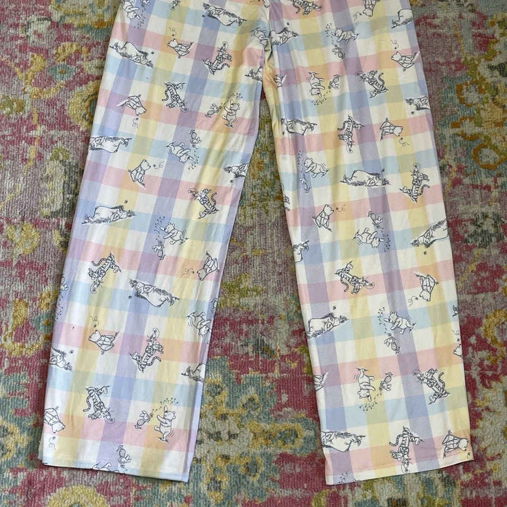 NWT Disney Winnie The Pooh Eeyore Pajama Pants Sleepwear Loungewear Womens Large - Picture 10 of 15